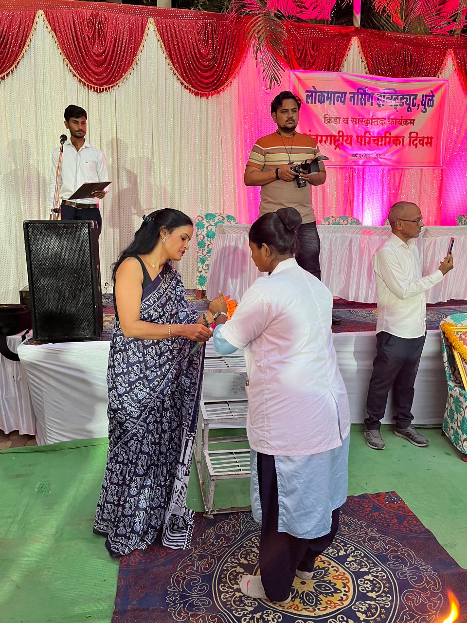 Annual Function at Best Nursing College Dhule